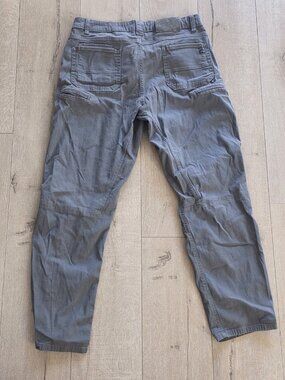 Carlos Ray Womens Pants Size 12/30 Gray Utility Straight Leg Tactical Pockets
